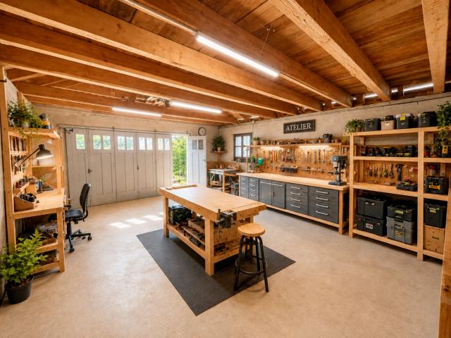 Cortébert, großer Raum – Garage