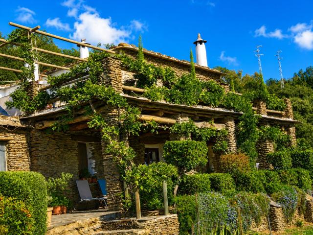 Cortijo, Apartamentos de alquiler, Jardín Una maravillosa el. 327m² Pórtugos