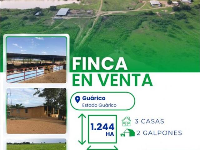 Cortijo de alto standing de 12440000 m2 en venta San Juan de Los Morros, Estado Guárico