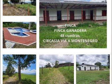 Cortijo de alto standing de 373120 m2 en venta Circasia, Colombia