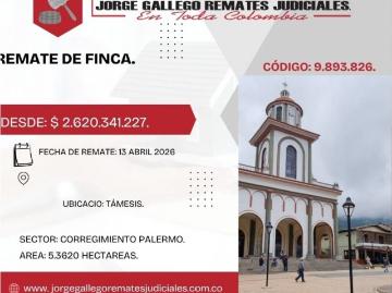 Cortijo de alto standing en venta Támesis, Departamento de Antioquia