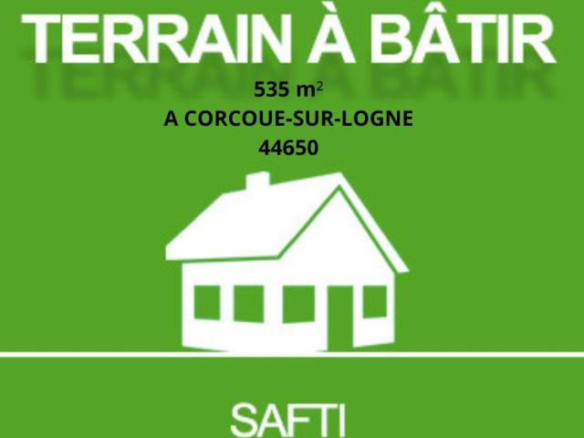 Corcoué sur Logne Vente Terrain 44
