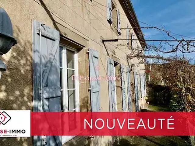 Cordes sur Ciel 81170 Achat / Vente maison 7 pièces t7 terrasse parking