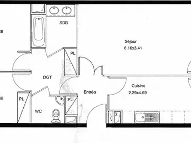 Cormeilles en Parisis 95240 Achat / Vente appartement 3 pièces t3