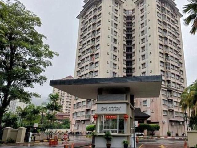 CORNER 3 ROOM SRI TTDI CONDO at TAMAN TUN DR ISMAIL KL PARTLY FURNISH