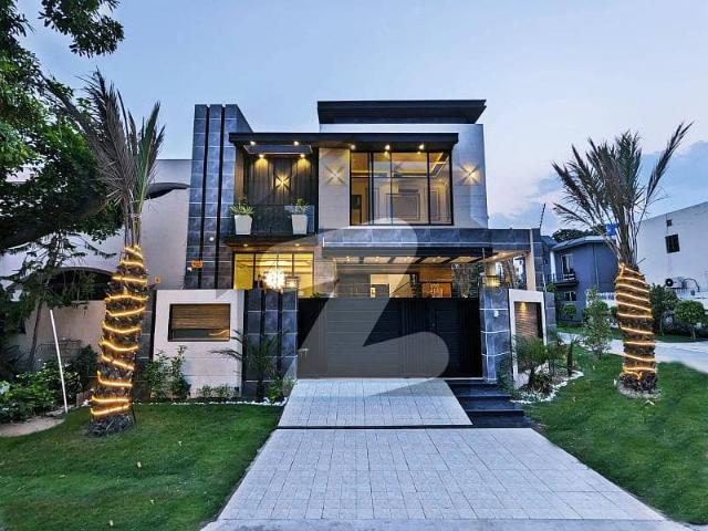 Corner 10 marla modern slightly use house for rent hot location in dha phase 5