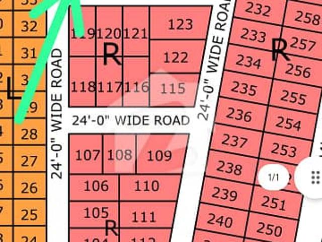 Corner 120 sq yards plot for sale at old block ntr 01