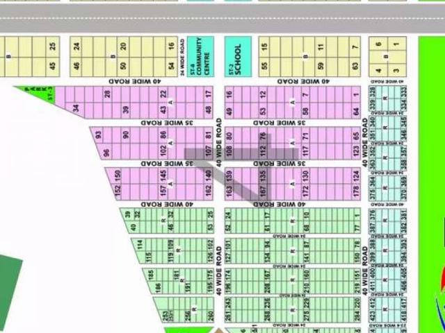 Corner 135 Sq yd Vip Loaction Vip Soceity Saadi Garden 40 by 20 Road Karachi Saadi Town ID 27853