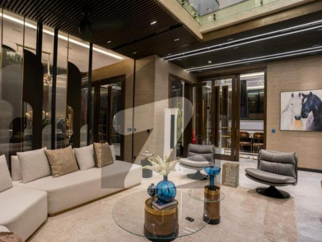 Corner 1 kanal brand new full basement swimming pool furnished for sale near raya dha phase 6
