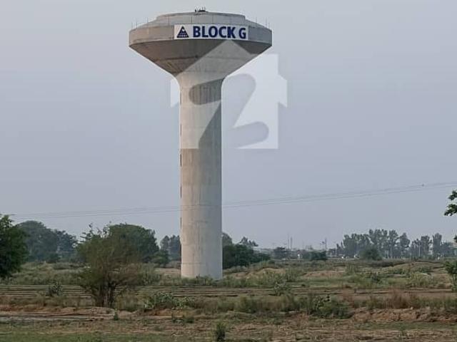 Corner 1 Kanal On Ground Residential Plot Available For Sale In Block G, LDA CITY Lahore
