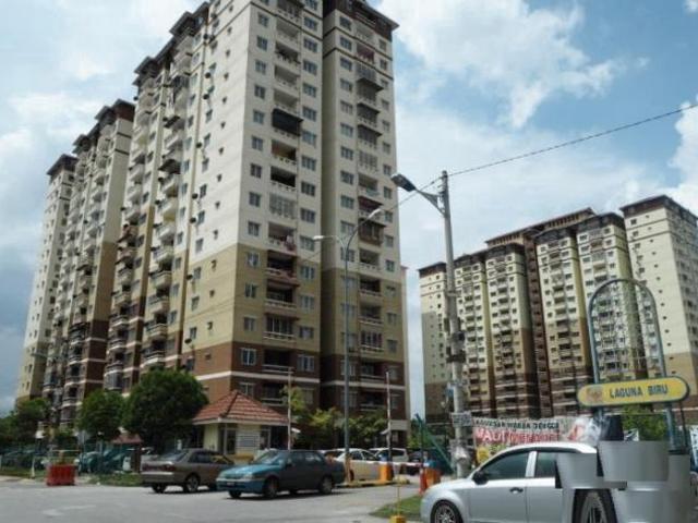 Corner 1st Floor Apartment Laguna Biru Fasa 1 Tasik Biru Kundang
