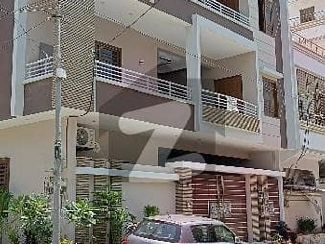Corner 240 Yard West Open Almost New Ground Floor Residential Portion For Sale