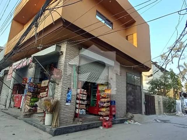Corner 2 Marla Building In New Iqbal Park Cantt
