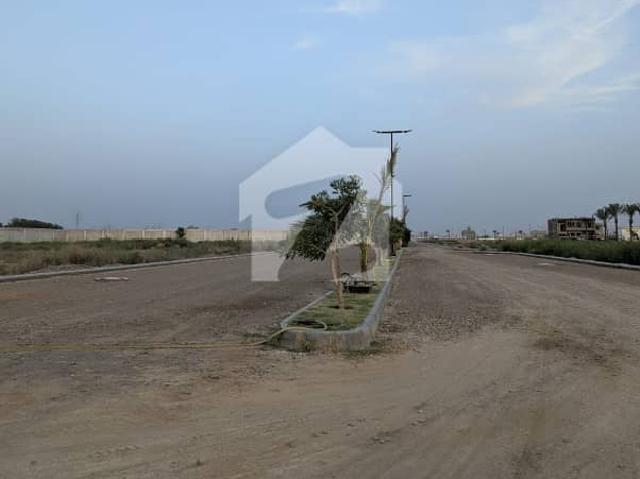 Corner 400 square yards residential plot available for sale on 40 feet wide road