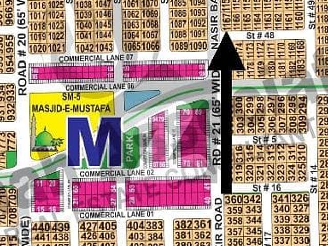 Corner 65'Ft Road Possession Sector Premium Location Plot Available For Sale In DHA Multan