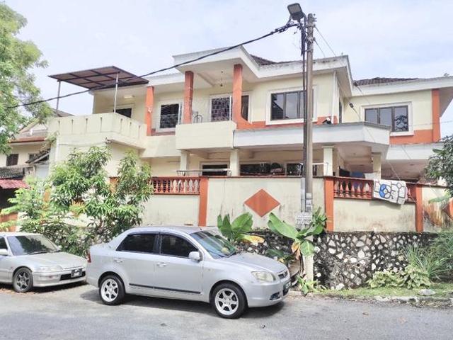 CORNER 6BILIK EXTEND Double Storey Taman Cemerlang Melati Near Masjid