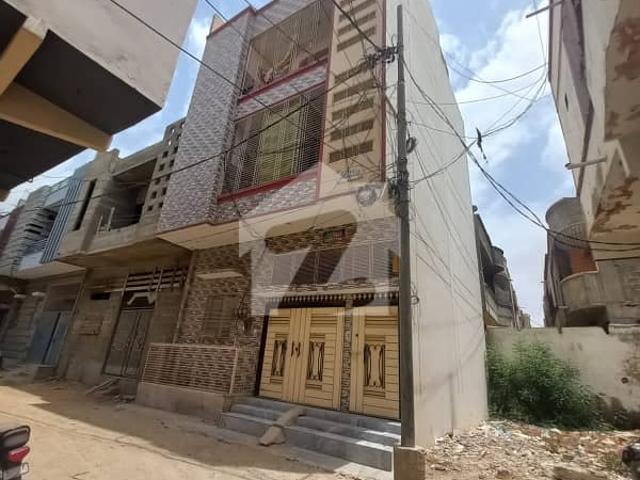 Corner 80 Yards G+2 Leased West Open House Available In Model Colony Malir Karachi