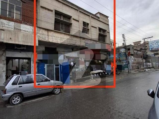 Corner Commercial Building, 4 Shops And 2 House Units With Separate Entrance 5.5 Marla Peshawar