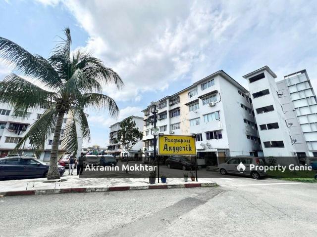 Corner, Ground Floor & Renovated | Pangsapuri Anggerik, Taman Putra @ Kajang