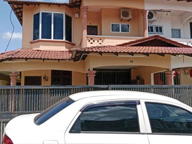 Corner double storey terrace house for sale Taman Rimba Mentakab