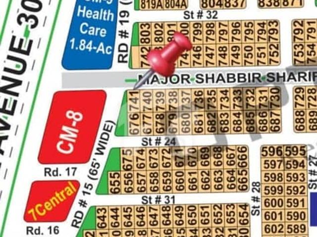 Corner + Extra Land + 80ft facing direct access 300ft