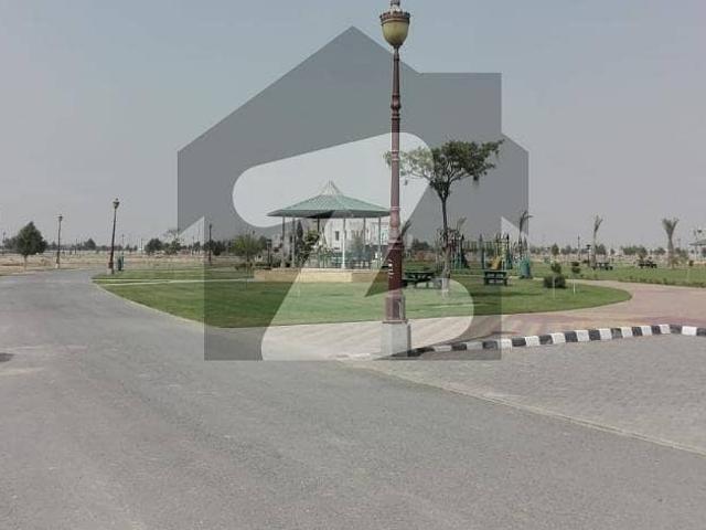Corner facing park plot # 353 4 marla commercial plot located in the best block of dha lahore