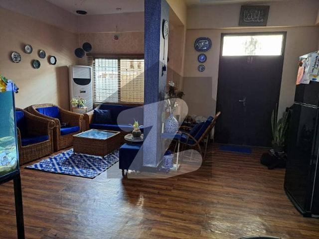 Corner Flat For Sale In Prime Block 3 In Gulistan E Jouhar Ground Floor, Separate Entrance, Very Well Maintained, 24/7 Water & Gas, Bungalow Facing, Masjid On Walking Distance, Lease Property, Bank Loan Applicable, Direct From The Owner, No Broker