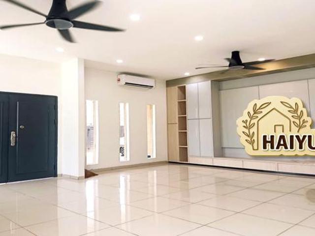 CORNER LOT NEW RENOVATED 1 Storey SemiD for RENT Permata Lunas