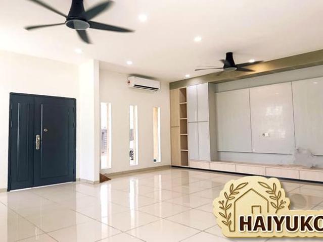 CORNER LOT NEW RENOVATED 1 Storey SemiD for RENT Permata Lunas
