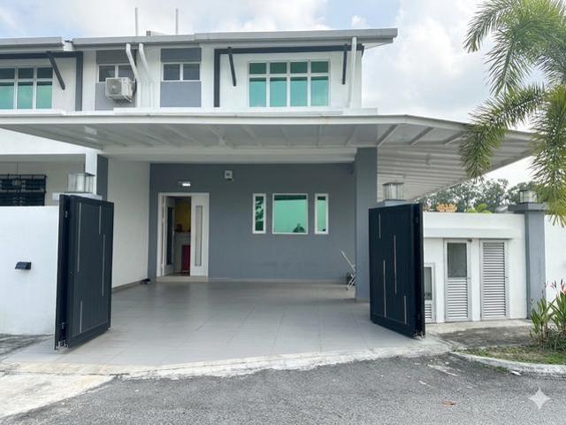 CORNER LOT Open Facing Kitchen Extended Bandar Mahkota Banting