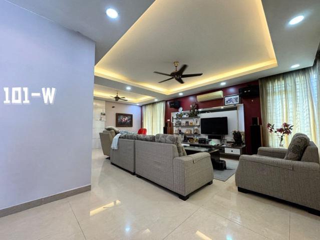 Corner Lot Aman Perdana 2sty Semi D corner 4265sqft Reno for sale