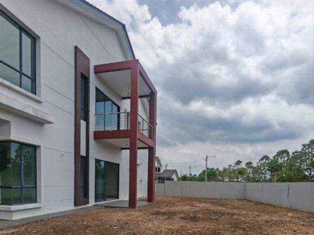 Corner Lot Big 2 Storey House Taman Sutera Emas One 1 Krubong Melaka