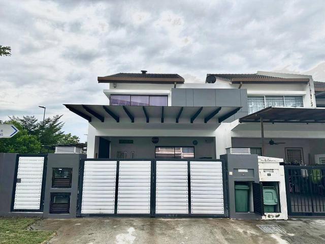 CORNER LOT CHEAPEST Double Storey Desa Budiman Bandar Sungai Long