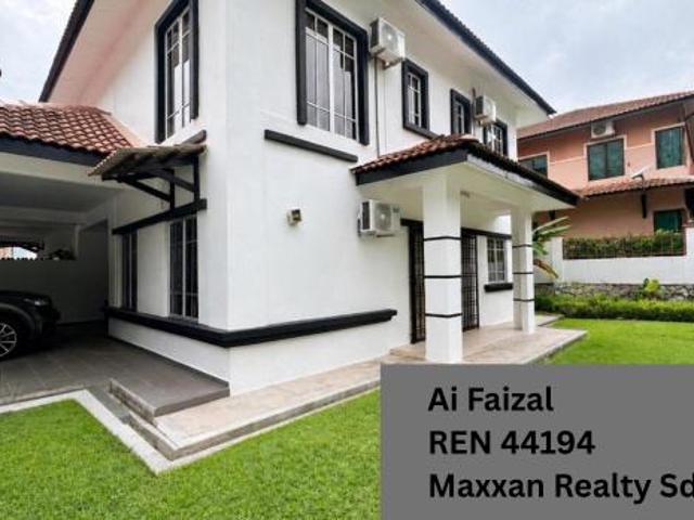 Corner Lot Double Storey SemiD Bandar Bukit Mahkota Bangi Near Kaj