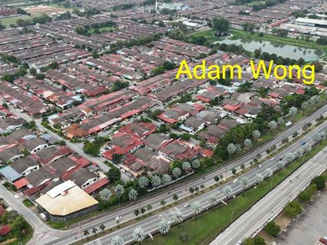 CORNER LOT FACING MAINROAD HIGH COMMERCIAL VALUE 1 Sty SemiD Taman Ria