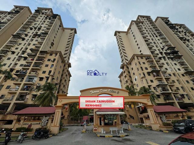 CORNER LOT KONDOGATEDFULLOAN3 Kondominium Taman Desa Relau 2