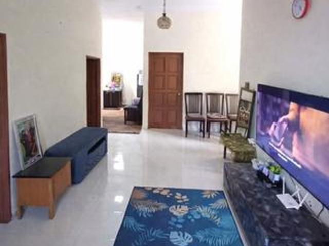 Corner Lot Rumah Teres 1 Tingkat Batu Tebu Gajah Rusila Marang