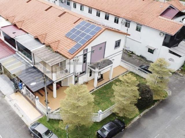 Corner Lot Scientex Senai Jaya Size Besar Renovated