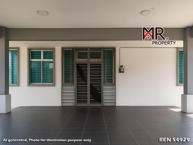 CORNER LOT Single Storey Bungalow House Taman Lurik Indah FOR SALE