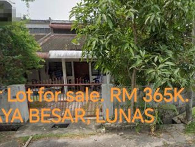 Corner lot Taman Sri Limau Paya Besar Lunas