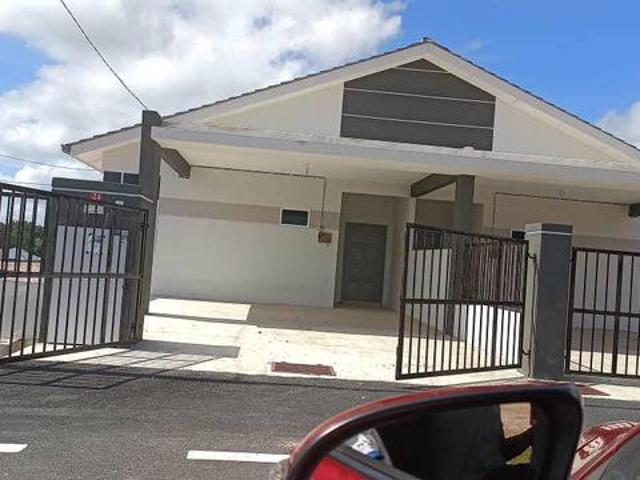 CORNER LOT TANAH LUAS Single Storey Semi D Taman Setia Jasa Temerloh