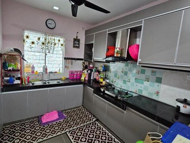 Corner lot 2 storey house Taman Sri Buloh good condition for sale