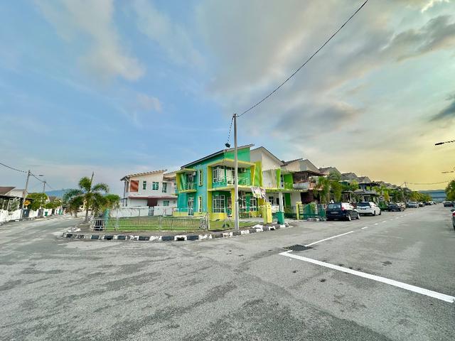 CORNER LOT 55x68sqft 2Sty Tmn Seri Akasia Mengkuang Penanti TANAH LUAS
