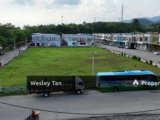 Corner Land 50,000sqft AMJ Road Side Ready Parking Road Access in Simpang Ampat Alor Gajah