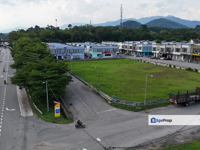 Corner Land 50,000sqft AMJ Road Side Ready Parking Road Access in Simpang Ampat Alor Gajah