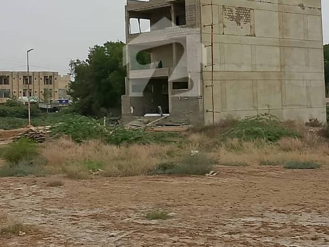 Corner Sale A Residential Plot In Karachi Prime Location