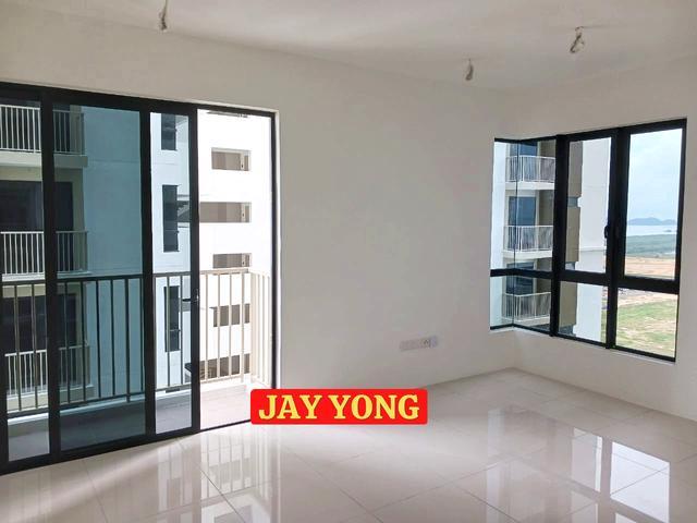 CORNER SEAVIEW Vivo Executive Apartment 830sf ORI HighFloor Batu Kawan