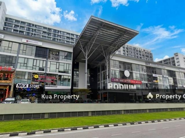 Corner Shop Lot For Rent! @ The Podium Jalan Tun Ahmad Zaidi Adruc