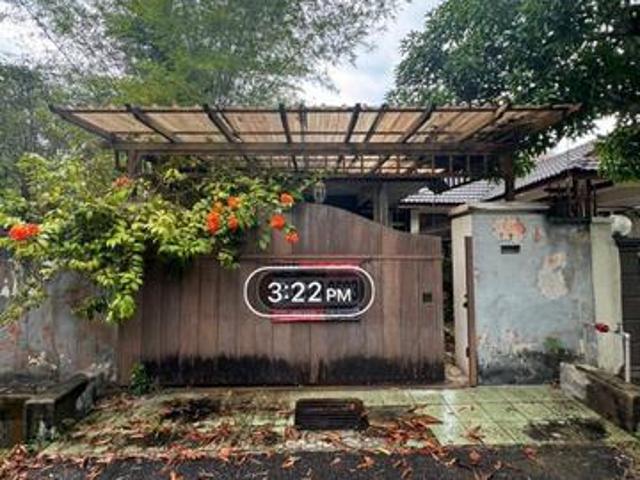 Corner single storey terrace desa pinggiran bayu mantin