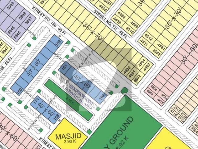 Corner, Park Face, Sun Face Along With 50 Feet Road @90 Lac In Sector B17 Islamabad